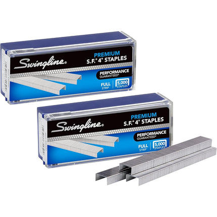 Swingline Staples, S.F. 4, Premium, 1/4" Length, 2