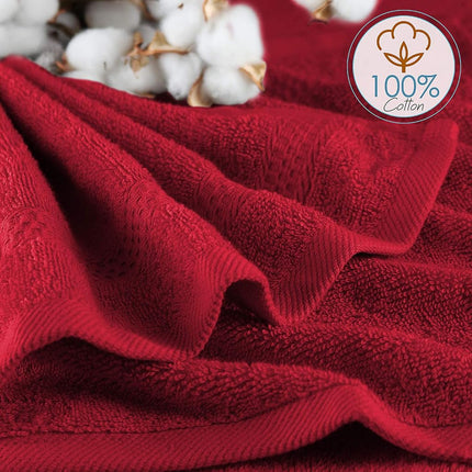 Hearth & Harbor 100% Ring Spun Cotton Washcloths 12 Pack - Washcloth for body and face, High Absorbent and Soft 33x33 cm Body Wash Cloth, Quick Dry - Black Washcloths