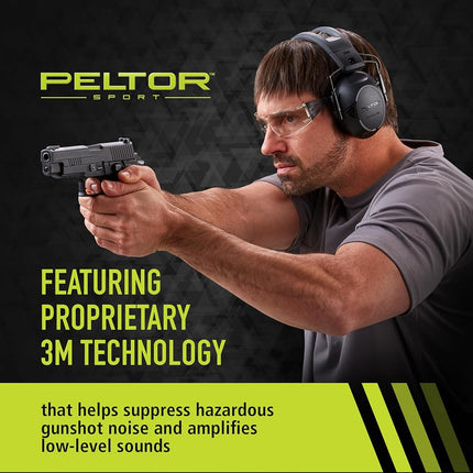 3M - Casque antibruit électronique sans fil Peltor Sport Tactical 500, #TAC500-OTH