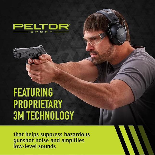 3M - Peltor Sport Tactical 500 Electronic Hearing Protector, Wireless #TAC500-OTH