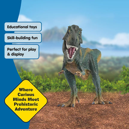 Schleich Dinosaurs - 12" Tyrannosaurus Rex Figurine - Kids Ages 4+ | 14587