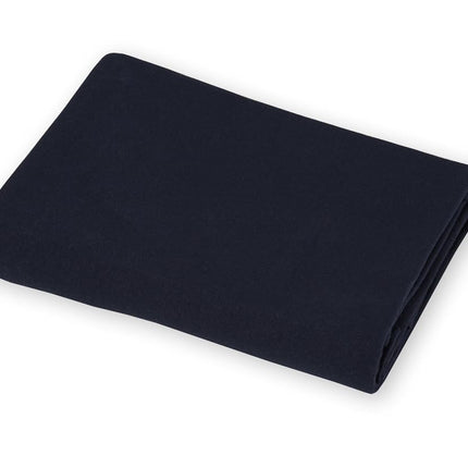 TL Care Supreme 100% Natural Cotton Jersey Knit Fitted Crib Sheet for Standard Crib and Toddler Mattresses, Navy, 28" x 52", Soft Breathable, for Boys