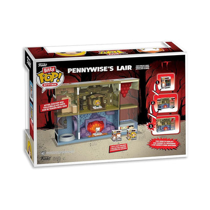 Funko Bitty POP! Bitty Boxes: IT - Funhouse Playset with 2 Mini Figures
