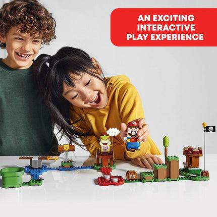 LEGO Super Mario Adventures with Mario Starter Course Set, Buildable Toy Game, Collectible Gifts for Kids, Boys & Girls aged 6 Plus Year Old, with Interactive Figure 71360