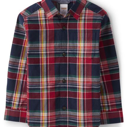 Gymboree,and Toddler Long Sleeve Plaid Button Up S