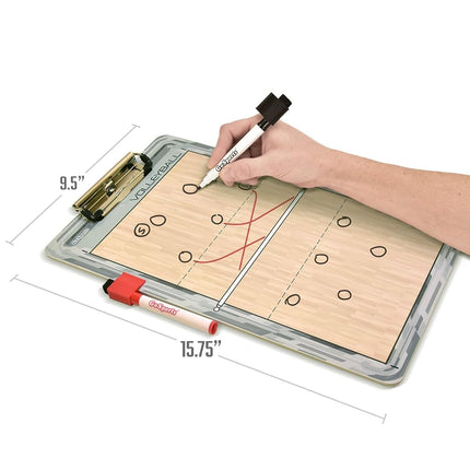 GoSports Volleyball Coaches Boards - 2 Sided Premium Dry Erase Clipboards