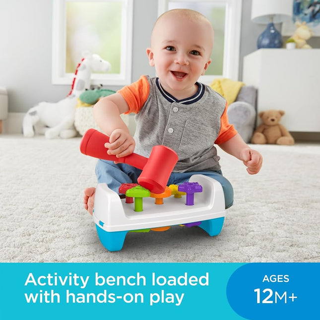 Fisher Price - Tap & Turn Bench
