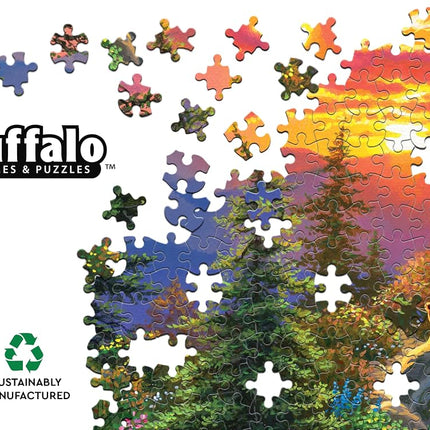 Buffalo Games – Abraham Hunter: from The Ashes 1000 Piece Jigsaw Puzzle Colorful Puzzle for Adults – Precision-Cut Pieces, Beautiful Artwork, and Hours of Relaxing Fun