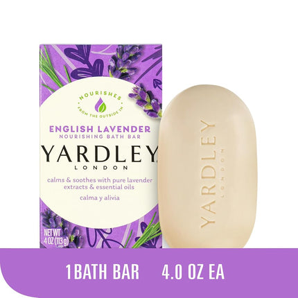 YARDLEY English Lavender Boxed Soap, 120 g