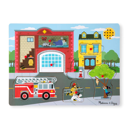 Around the Fire Station Sound Puzzle [Toy] [May 18