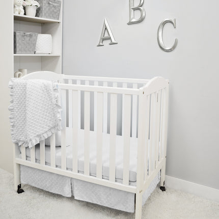 American Baby Company Heavenly Soft Minky Dot 3-Pi