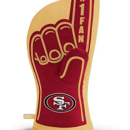 YouTheFan San Francisco 49ers #1 Oven Mitt - 100% 