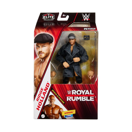 WWE Elite Collection Action Figure Royal Rumble Ridge Holland with Accessory and Virgil Build-A-Figure Parts, HVF80