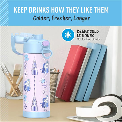 Thermos FUNTAINER Water Bottle with Spout, 16oz, Frozen