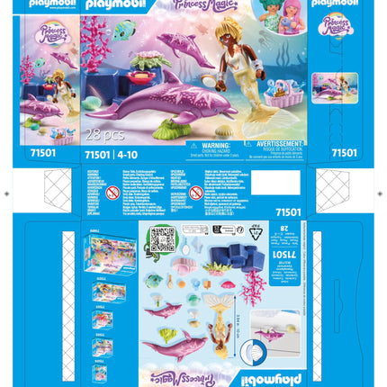 Playmobil Mermaid with Dolphins
