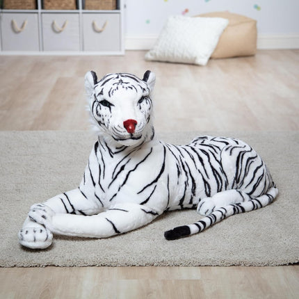 Melissa & Doug White Tiger Plush