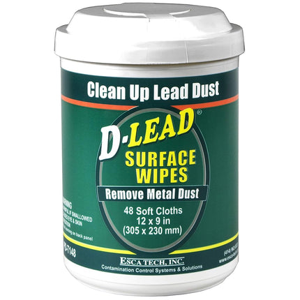 D-Lead Surface Wipes for Lead Paint Dust Cleanup (