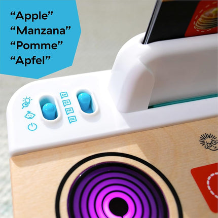 Baby Einstein + Hape Magic Touch Kitchen Pretend to Cook Toy with Real Sounds and Music, for Ages 9 Months and Up