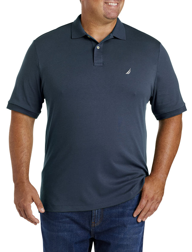 Nautica Men's Classic Fit Short Sleeve Solid Soft 
