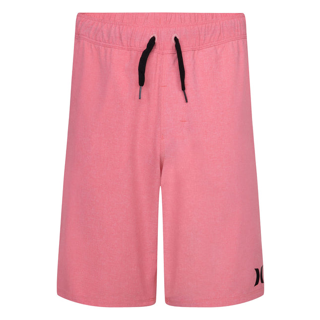 Hurley Boys’ Pull on Walk Shorts, Faded Coral, X-L
