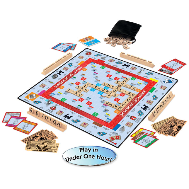 Monopoly Scrabble A Mashup Of Two Of The Worlds Greatest Games