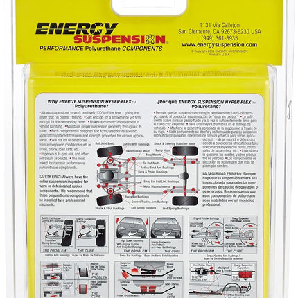 Energy Suspension 29105G Spare Tire Bumper Set