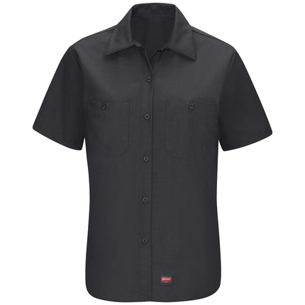 Red Kap Women's Short Sleeve Work Shirt with Mimix