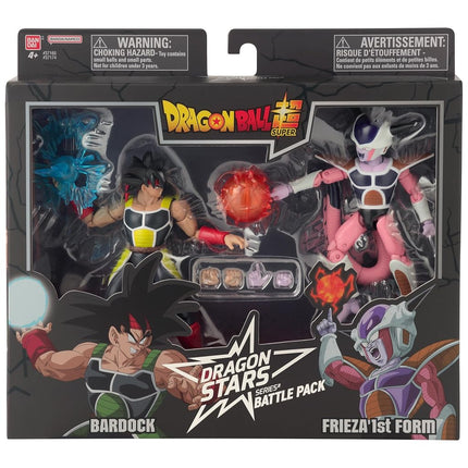 Dragon Ball Super - Dragon Stars - Bardock vs Frieza 1st Form, 6.5" Battle Pack Action Figure Set