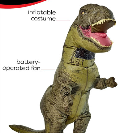 Rubie's Adult Jurassic World T-Rex Inflatable Costume, Plus