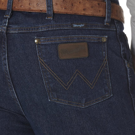 Wrangler Men's Premium Performance Cowboy Cut Comfort Wicking Slim Fit Jean, Midnight Rinse, 34W x 32L