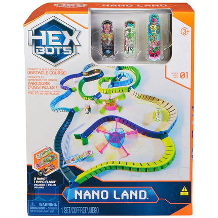 HEXBUG Nano Land Sensory Playset with 3 Nano Bugs
