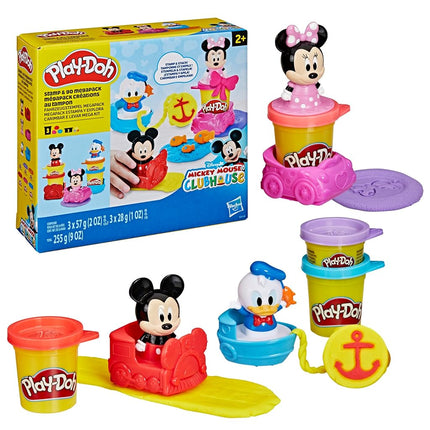 Play-Doh Disney Junior Stamp & Go Megapack with Mi