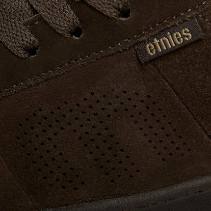 Etnies Kingpin - Classic Skate Heritage Fashion Style with on-Trend Puffy Look, Reinforced Cupsole - Brown/Black/Tan - 11