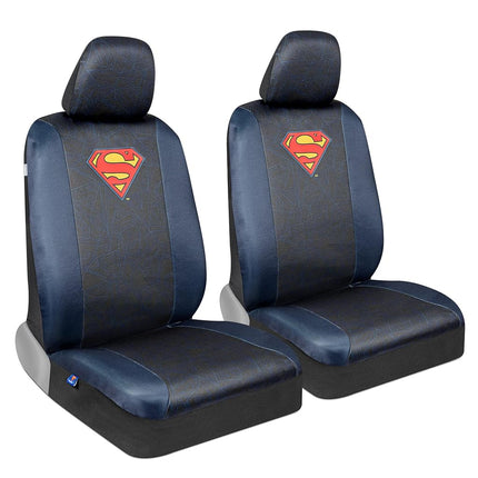 BDK Superman Car Seat Covers for Front Seats with 