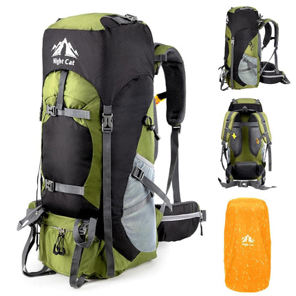 Night Cat Hiking Backpacks 70L Camping Backpacking