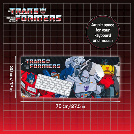 Transformers Jumbo Desk Mat, Computer Gaming Mouse Pad 70 x 30 cm