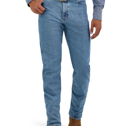 Wrangler Men's 47macsbt jeans, Stone Bleach, 36W 38L UK