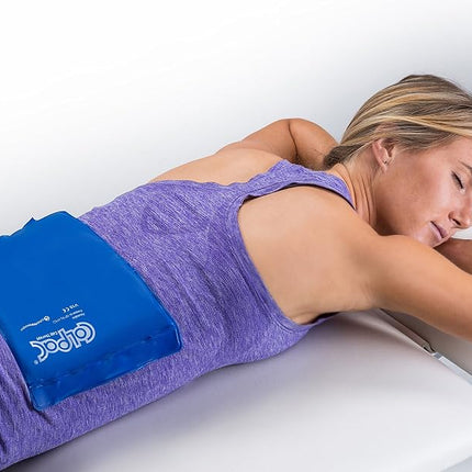 Chattanooga ColPac - Reusable Gel Ice Pack - Half Size - 7.5 in x 11 in (19 cm x 28 cm) - Cold Therapy - Knee, Arm, Elbow, Shoulder, Back - Aches, Swelling, Bruises, Sprains, Inflammation