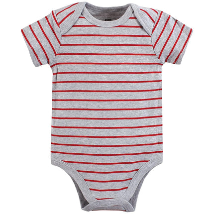 Hudson Baby Baby Bodysuits de algodón, camión de San Valentín, 3-6 meses