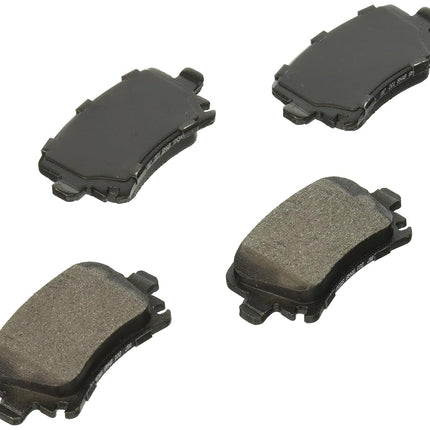 BOSCH BE1108H Blue Semi-Metallic Disc Brake Pad Set With Hardware - Compatible With Select Audi A3, A4, A6, TT; Volkswagen CC, Eos, Golf, GTI, Jetta, Passat, Passat CC, R32, Rabbit, Tiguan +More; REAR