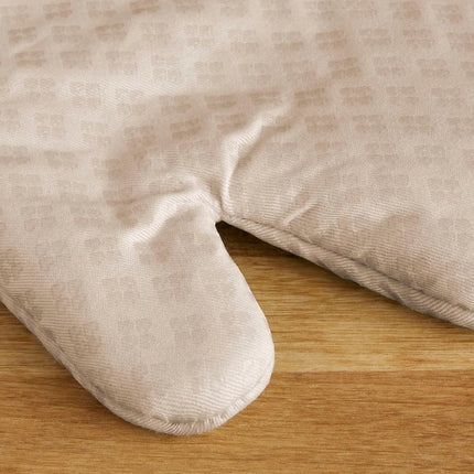 KitchenAid Asteroid Oven Mitt 2-Pack Set, Milkshake Tan, 7"x12.5"