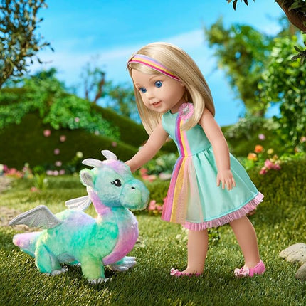 American Girl Wellie Wishers Camille's Dragon & Dress-Up Set