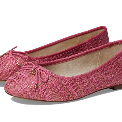 Sam Edelman Girls Felicia Ballet Flat, Pink Rose Multi, 4 Big Kid
