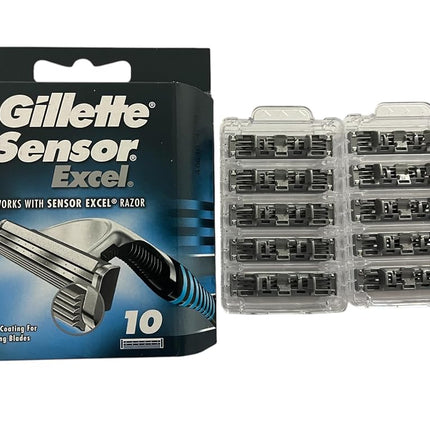 Gillette Sensor Excel - 30 Count (3 x 10 Pack)