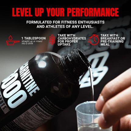 ProSupps L-Carnitine 3000 Liquid Fat Burner, Stimulant Free Metabolic Enhancer, 31 Servings (Berry Flavor)