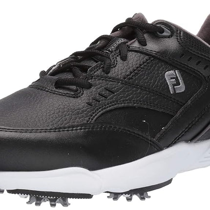 Footjoy Men's Sneaker-Previous Season Style Golf Shoes, Black, 14
