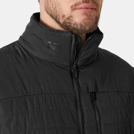 Helly Hansen Men's Crew Insulator Jacket 2.0, Black, L