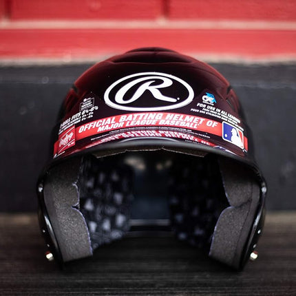 Rawlings Coolflo Molded Baseball Batting Helmet, Royal, One Size