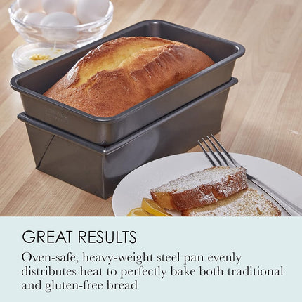 Chicago Metallic Professional Gluten-Free Loaf Pan, 9-Inch-by-5-Inch