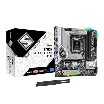 Asrock B760M STEEL LEGEND WIFI, Intel B760, 1700, 